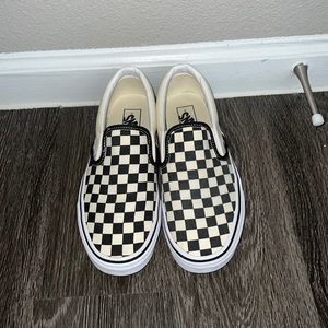 Checkered vans